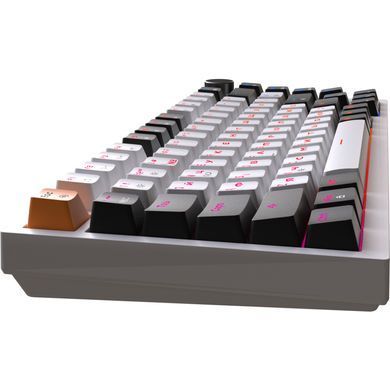 Клавіатура GamePro Red з Hot-Swap RGB White (MK160W) [610660]