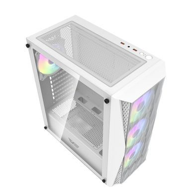 Корпус для комп'ютера DARK FLASH ATX без блока живлення DK352 білий (DK352 WHITE) [503232]