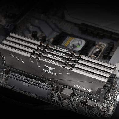 Модуль пам`яті DDR4 2x8GB/3600 Team T-Force Vulcan Z Gray (TLZGD416G3600HC18JDC01) [612930]