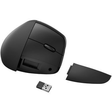 Мишка бездротова HP 920 Ergonomic Vertical, 6 кн., up to 4000 dpi чорна (6H1A4AA) [401347]