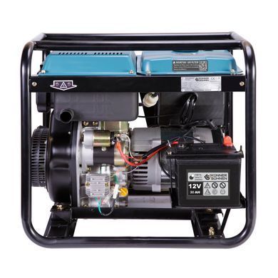 Генератор дизельний Konner&Sohnen KS 9100HDE-1/3 ATSR (EURO V), 230/400В, 6.5/6.0кВт, 7.5/7.0кВт, 1/3Фази, АВР(ATS), електростартер, 122кг (KS9100HDE-1/3ATSR) [105936]