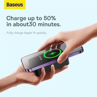 Зовнішній акумулятор Baseus Magnetic Mini Wireless Fast Charge Power Bank 20000mAh 20W Black (PPCX150001) [806190]