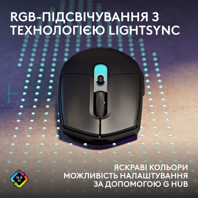 Миша Logitech G305 X SUPERLIGHT Black (910-007739) [204670]