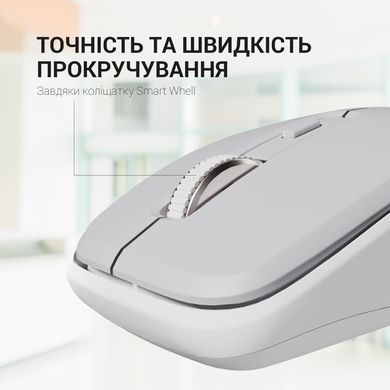 Миша бездротова OfficePro Gray (M267G) [606682]