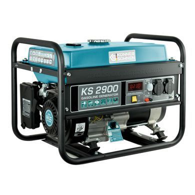 Генератор бензиновий Konner&Sohnen KS 2900, 230В, 2.9кВт, ручний стартер, 41.5кг (KS2900) [105947]