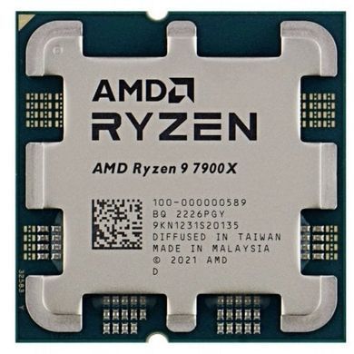 Процесор AMD Ryzen 9 7900X (4.7GHz 64MB 170W AM5) Box (100-100000589WOF) [607583]