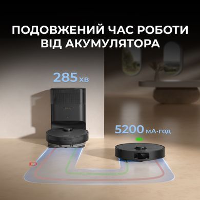 Робот-пилосос Dreame D20 Black (RLD35GA-bl) [614487]