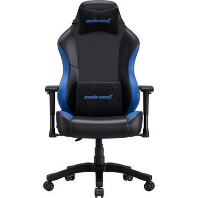 Крісло для геймерів Anda Seat Luna Size L PVC Black/Blue (AD18-48-BS-PV) [614517]