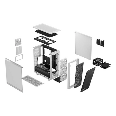 Корпус для ПК FRACTAL DESIGN Meshify 2 Compact RGB White TG (FD-C-MES2C-08) [303871]