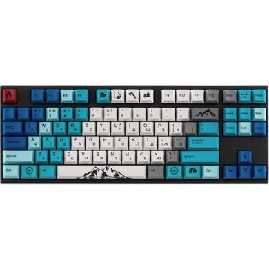 Клавіатура механічна Varmilo APG87 Summit R1, C-TK Red, WL/USB-A, White Led (A94A050D4A5A17A007) [110391]