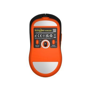 Миша бездротова Hator Quasar 2 Pro Wireless Black/Orange (HTM560BO) [616828]