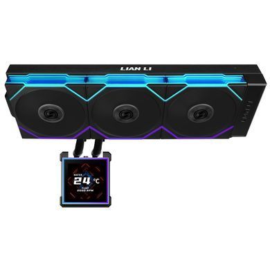 Система водяного охолодження Lian Li HydroShift II LCD-S 360TL Black (G89.GHS2LCDS36TB.00) [617742]