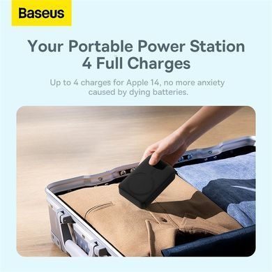 Зовнішній акумулятор Baseus Magnetic Mini Wireless Fast Charge Power Bank 20000mAh 20W Black (PPCX150001) [806190]