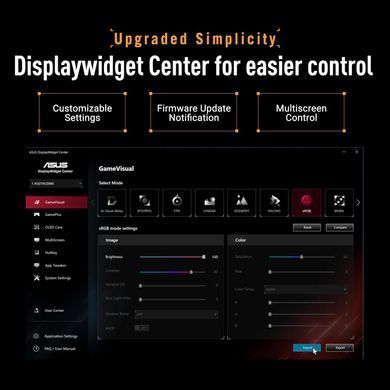 Монітор Asus 34" TUF Gaming VG34WQL5A 2xHDMI, 2xDP, 4xUSB, MM, VA, 3440x1440, 21:9, 165Hz, 1ms, sRGB 120%, CURVED, AdaptiveSync, HAS, HDR400 (90LM0CI1-B01171) [114697]