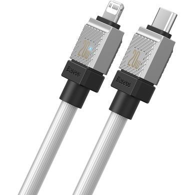 Кабель Baseus CoolPlay Series Fast Charging Cable Type-C to iP 20W 1m White (CAKW000002) [802591]