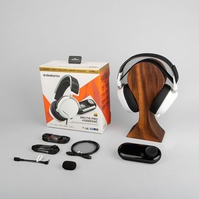 Ігрова гарнітура SteelSeries Arctis Pro + GameDAC White PC/PS/MAC (61454) [401927]