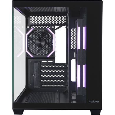 Корпус 1stPlayer Black (BV6-BK-2FH7R-1FH7) [619621]