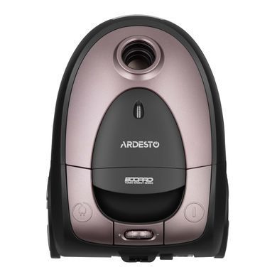 Пилосос ARDESTO мішковий, 800Вт, мішок- 2.5л, HEPA, чорно-бронзовий (VC-I-B800GB) [110815]