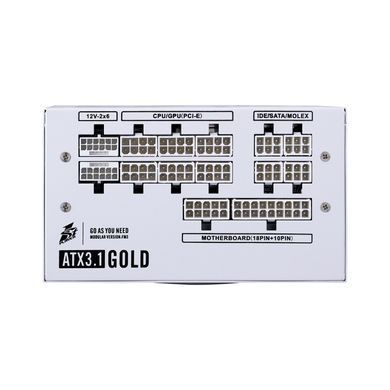 Блок живлення 1stPlayer HA-850BA4 White 850W (NGDP-GLD-850-WH-EU) [608616]