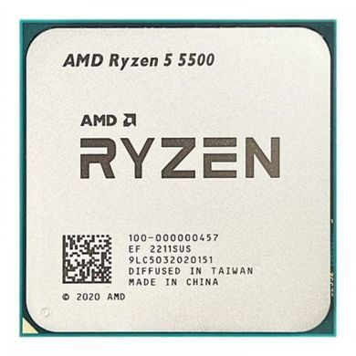 Процесор AMD Ryzen 5 5500 (3.6GHz 16MB 65W AM4) Multipack (100-100000457MPK) [612012]