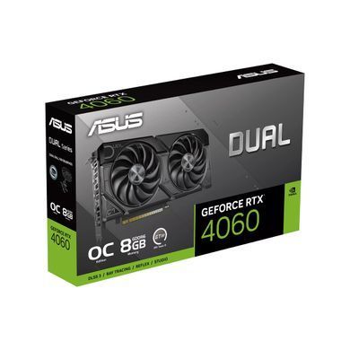 Відеокарта ASUS GeForce RTX 4060 8GB GDDR6 DUAL OC EVO DUAL-RTX4060-O8G-EVO (90YV0JC7-M0NA00) [12532]