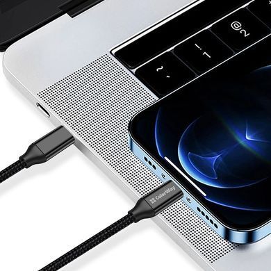 Кабель ColorWay USB Type-C + USB Type-C (M/M), 5.0 А, 1 м, Black (CW-CBPDCC062-BK) [604175]