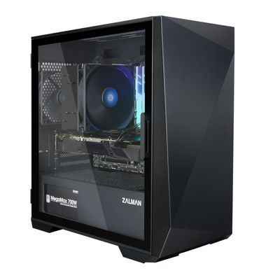 Корпус Zalman Z1 Iceberg без БЖ, 2xUSB3.0, 1xUSB2.0, 3x120мм, VGA 330мм, LCS ready, TG Side Panel, mATX, чорний (Z1ICEBERG) [109641]