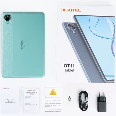 Планшет Oukitel OT11 11" HD+ /4GB/128GB/ T606/8000mAh/13+8Мп/Dual SIM/ LTE /Чохол+Стилус/метал Green (6931940737135) [400739]