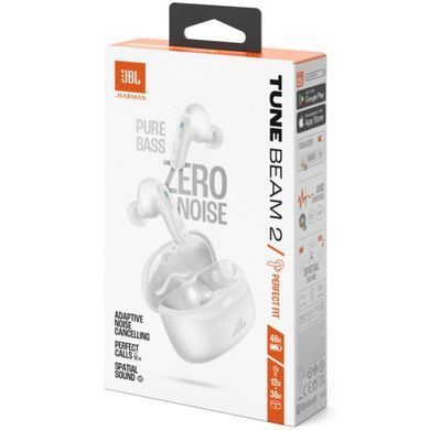 Навушники TWS JBL Tune Beam 2 White (JBLTBEAM2WHT) [402019]
