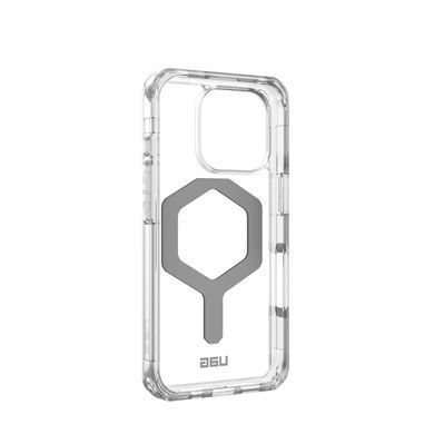 Чохол-накладка Urban Armor Gear Magsafe для Apple iPhone 16 Pro Plyo Ice/Silver (114480114333) [616752]