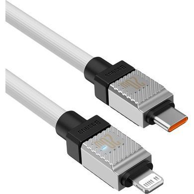 Кабель Baseus CoolPlay Series Fast Charging Cable Type-C to iP 20W 1m White (CAKW000002) [802591]