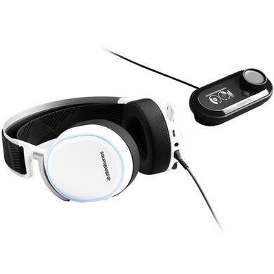 Ігрова гарнітура SteelSeries Arctis Pro + GameDAC White PC/PS/MAC (61454) [401927]