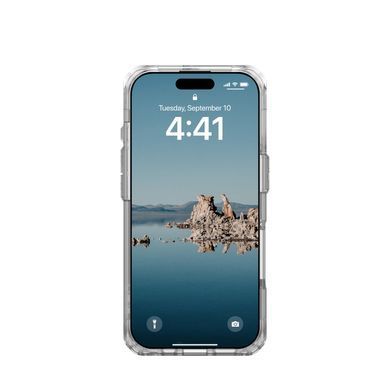 Чохол-накладка Urban Armor Gear Magsafe для Apple iPhone 16 Pro Plyo Ice/Silver (114480114333) [616752]