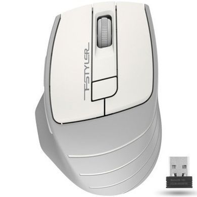 Миша бездротова A4Tech FG30S Grey/White (FG30S (Grey+White)) [606396]