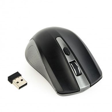Миша бездротова Gembird Grey/Black (MUSW-4B-04-GB) [611432]