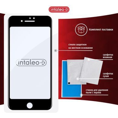 Захисне скло Intaleo для Apple iPhone SE 2020/8/7 Full Glue Black (1283126501401) [600378]