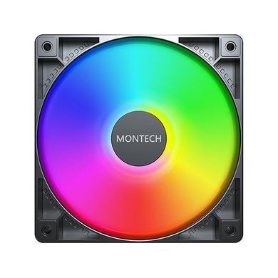Корпусний вентилятор 120MM MONTECH (GF120 PWM BLACK) [501660]