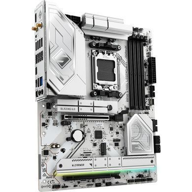 Материнська плата ASRock (AM5/B850, 4*DDR5, 2xPCIex16, HDMI, 4xSATA,4xM.2, 2.5GLan, ATX) (B850 Steel Legend WiFi) [403431]