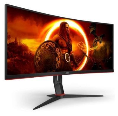 Монiтор 34" AOC Black/Red (CU34G2XP/BK) [200179]