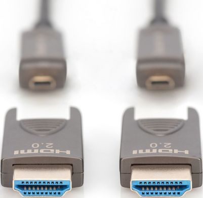 Кабель DIGITUS HDMI (M/M), 4K, AOC, 10м, чорний (AK-330127-100-S) [111313]