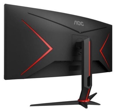 Монiтор 34" AOC Black/Red (CU34G2XP/BK) [200179]