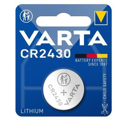 Батарейка Varta літієва CR2430 блістер, 1 шт (06430101401) [113331]