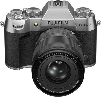 Цифр. фотокамера Fujifilm X-T50 + XF16-50mmF2.8-4.8 R LM WR Kit Silver (16828569) [107608]
