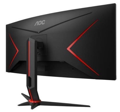 Монiтор 34" AOC Black/Red (CU34G2XP/BK) [200179]