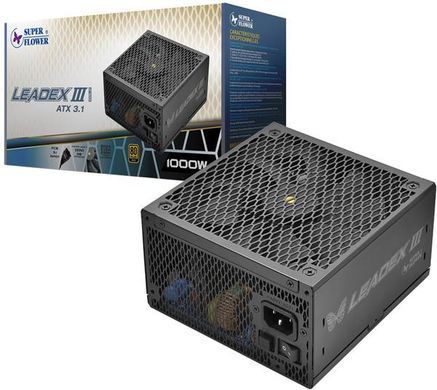 Блок живлення ATX3.1 850W LEADEX III GOLD ( SUPER FLOWER (SF-850F14GE(GL)) [503113]