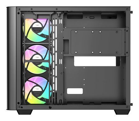 Корпус для комп'ютера IOTA C70 BK CURVE ARGB DIGITAL OCYPUS (IOTA-C70-BKD400CD-GL) [503738]