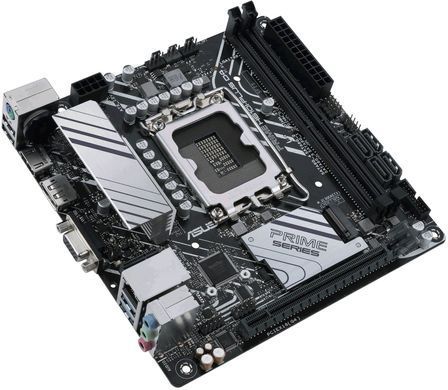 Материнcька плата ASUS PRIME H610I-PLUS D4-CSM s1700 H610 2xDDR4 M.2 HDMI D-Sub DP mITX (90MB1B20-M0EAYC) [109435]