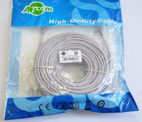 Патч-корд литий, UTP, RJ45, Cat.5e, 30m, сірий (4964) [610071]