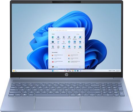 Ноутбук HP OmniBook 5 16-af1016ua 16" WUXGA IPS AG, Intel U7-255U, 16GB, F1TB, UMA, DOS, блакитний (BV5W7EA) [110268]