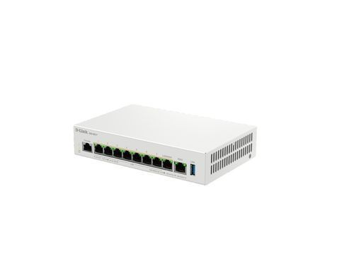 Мультисервiсний Маршрутизатор D-Link, 7x2.5GE LAN PoE, 1x2.5GE LAN/WAN PoE, 1x2.5GE WAN, 1xUSB 3.0, 120Вт (DBR-600-P) [113070]
